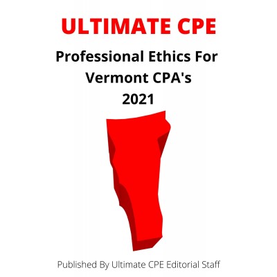 Professional Ethics for Vermont CPAs 2021